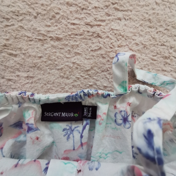 3/25 Sergent major Super adorable cotton lawn sheer with leggings - Picture 5 of 10